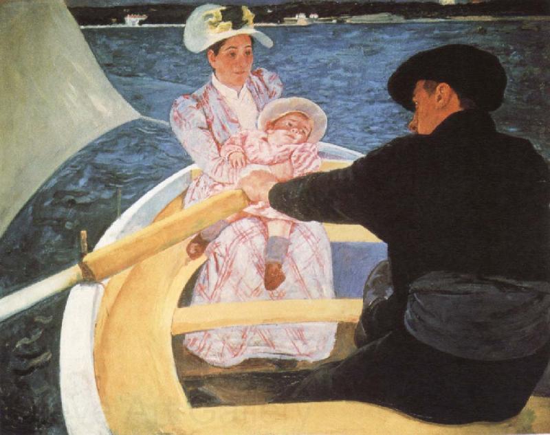 Mary Cassatt The Boating Party Spain oil painting art